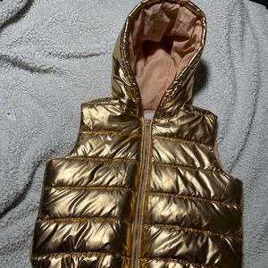 Janie and Jack Rose Gold Vest 18-20